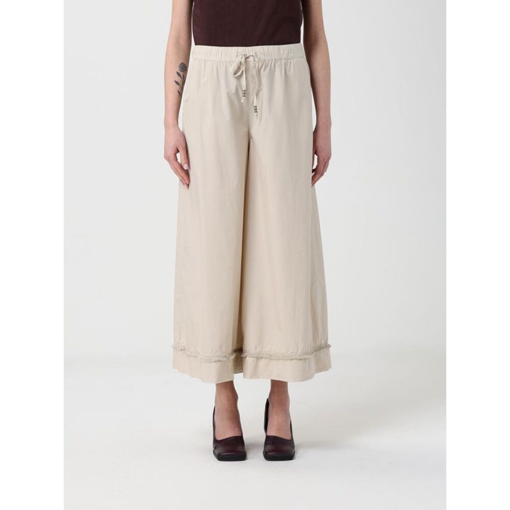 Mason's Women Cotton Wide Leg Trousers Mason's